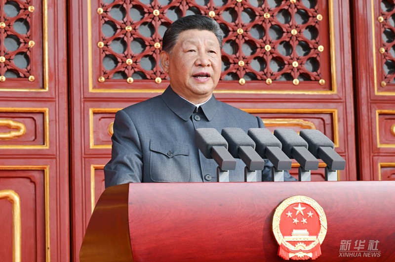 习近平：在纪念中国人民抗日战争暨世界反法西斯战争胜利80周年大会上的讲话